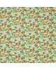 Clarke and Clarke ORANGE BLOSSOM JADE