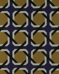 Parioni GDT5340 003 Azul/ocre by  Europatex 