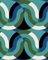 Kimi GDT5624 002 Azul/verde by  Old World Weavers 