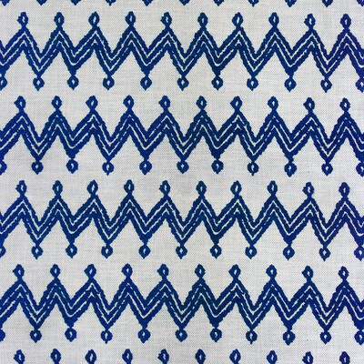 Kravet Navajo GDT5653 003 Azul GASTON RIO GRANDE GDT5653.003 Blue Upholstery -  Blend Zig Zag  Ikat Fabric