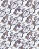 Kravet Wallcovering GRANADAS BLANCOBERENJENA