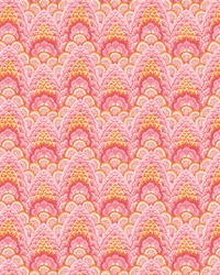 GANGES GDW5447 003 ROSA/NARANJA by  Brewster Wallcovering 
