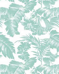 PLANTATION GDW5449 003 AZUL CLARO by  Brewster Wallcovering 