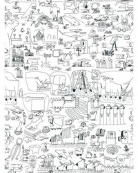 PICTOGRAMA WP GDW5612 001 by  Kravet Wallcovering 