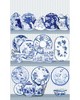 Kravet Wallcovering TEA TIME AZUL