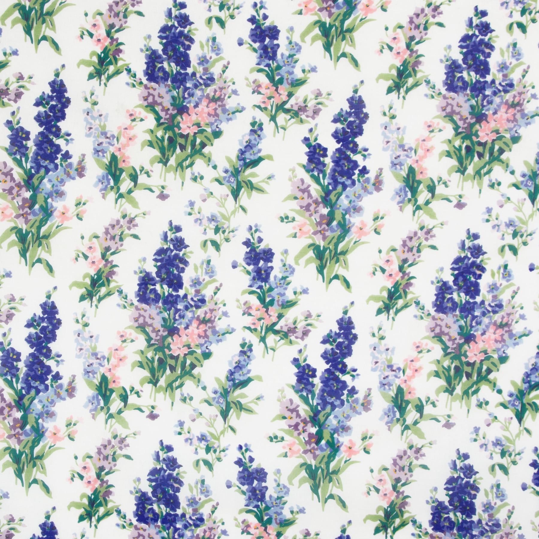 Laura Ashley Stocks Sheer LA1092 510 Sapphire Fabric