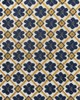 Kravet FRUELA NAVY/OCRE