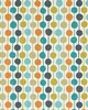 Kravet Wallcovering TAIMI WP SULPHUR/TANGERINE/KINGFISHER