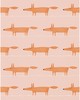 Kravet Wallcovering MIDI FOX WP MILKSHAKE/ROSE