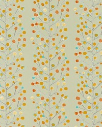 Berry Tree NMEL120052 SCN Neutral/tangerine by  Naugahyde 