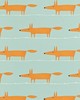 Kravet MR FOX SKY/TANGERINE