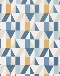 Nuevo NNUE120709 SCN Indigo/slate/satsuma by  Naugahyde 