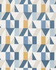 Kravet NUEVO INDIGO/SLATE/SATSUMA