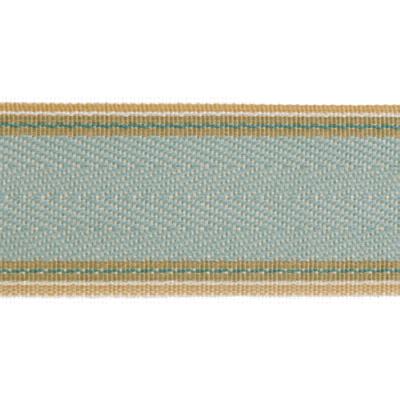 Kravet Trim Orient Point T30596 35 Seaglass Braid Blue -  Blend Blue Trims Braided Trim  Fabric