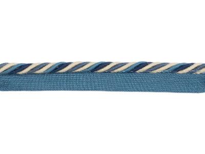Kravet Trim Buckley T30654 515 Ocean Cord in THOM FILICIA COLLECTION Blue -  Blend Blue Trims  Cord  Fabric