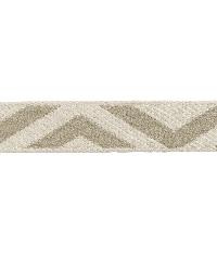 Geo Club Border T30672 106 Moonstone Braid by  Premier Prints 