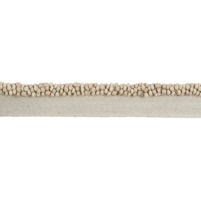 Kravet Trim Pebble Cord Oyster in LINHERR HOLLINGSWORTH BOHEME TRIM Beige -  Blend  Cord  Fabric