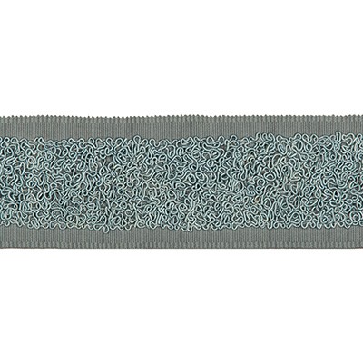 Kravet Trim ASWIRL T30776 1105 HERON in BRAIDS BANDS & BORDERS -  Blend  Trim Border Wide  Trim Tape  Fabric