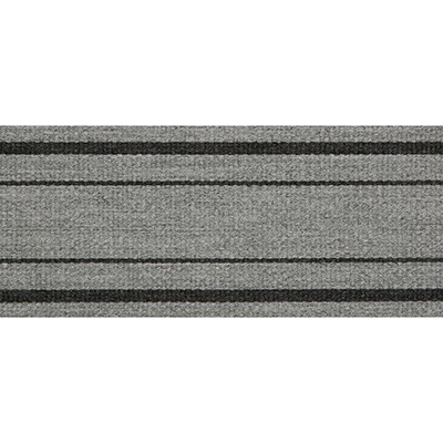Kravet Trim REGATTA BAND T30792 118 MOON in PERFORMANCE TRIM INDOOR/OUTDOOR Grey -  Blend  Trim Border Wide  Trim Tape  Fabric