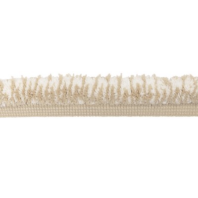 Kravet Trim TILLANDSIA T30808 16 IVORY/NATURAL in LUXURY TRIMMINGS Beige -  Blend Beige Trims Brush Fringe  Fabric