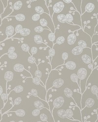 HONESTY W0092/03 CAC IVORY/LINEN by  Clarke and Clarke Wallpaper 
