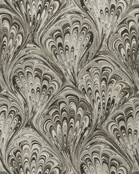 PAVONE W0095/02 CAC CHARCOAL/GOLD by  Clarke and Clarke Wallpaper 