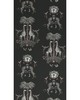 Clarke and Clarke Wallpaper CREATURA CHARCOAL