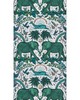 Clarke and Clarke Wallpaper ZAMBEZI GREEN