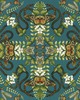 Clarke and Clarke Wallpaper EMERALD FOREST WP TEAL