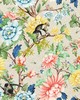 Clarke and Clarke Wallpaper SAPPHIRE GARDEN WP IVORY