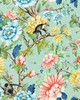 Clarke and Clarke Wallpaper SAPPHIRE GARDEN WP MINERAL