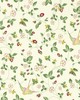 Clarke and Clarke Wallpaper WILD STRAWBERRY WP IVORY