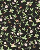Clarke and Clarke Wallpaper WILD STRAWBERRY WP NOIR
