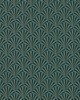 Clarke and Clarke Wallpaper CHRYSLER TEAL WP