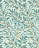 Clarke and Clarke Wallpaper WILLOW BOUGHS TEAL WP