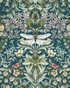 Clarke and Clarke Wallpaper MIRABELL TEAL WP