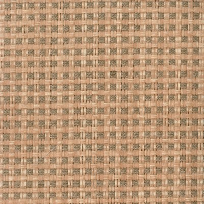 Kravet Wallcovering W3285 106 GRASSCLOTH III W3285.106 Brown PAPER - 100% Plaid 