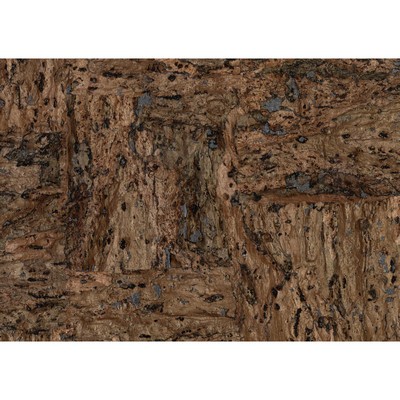 Kravet Wallcovering W3347 W3347.66 W3347.66 Brown CORK - 100% Cork and Mica Wallpaper 