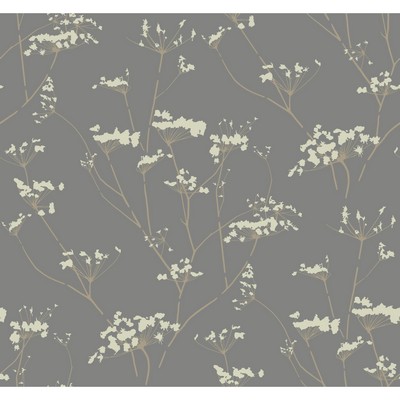 Kravet Wallcovering W3369 W3369.11 W3369.11 Beige PAPER - 100% Contemporary Flower Wallpaper Traditional Flower Wallpaper 