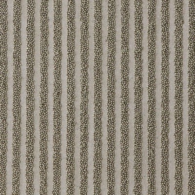 Kravet Wallcovering Beaded Stripe Aged Gold W3390.411 Grey GLASS - 70%;PAPER - 30% Striped 
