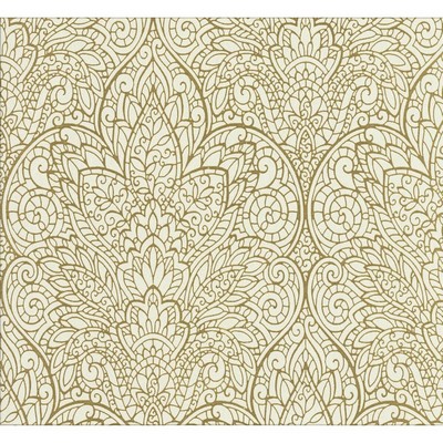 Kravet Wallcovering KRAVET DESIGN W3467 14 W3467-14 CANDICE OLSON COLLECTION W3467.14 Gold CELLULOSE - 82%;POLYESTER - 18%