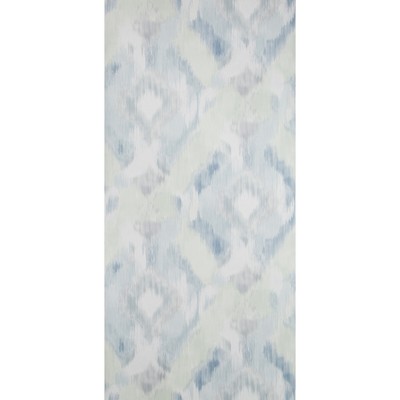 Kravet Wallcovering MIRAGE W3509 513 DENIM SARAH RICHARDSON WALLPAPER W3509.513 Green CELLULOSE - 50%;OTHER - 30%;POLYESTER - 20% Contemporary Ethnic and Global 