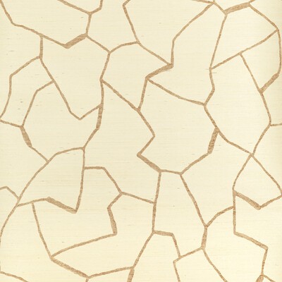 Kravet Wallcovering Kravet Couture W-bark Cloth-gold W3573 4 W3573.4 Yellow SISAL - 85%;COTTON - 15% Animal Print Grasscloth 