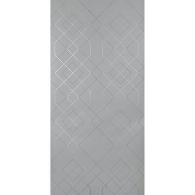 Kravet Wallcovering KRAVET DESIGN W3613 11 W3613-11 W3613.11 Grey CELLULOSE - 50%;OTHER - 30%;POLYESTER - 20% Diamonds and Ogee 