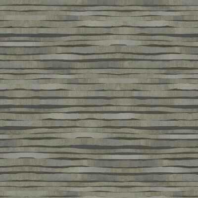 Kravet Wallcovering Kravet Design W3716 21 W3716-21 RONALD REDDING W3716.21 Grey PAPER - 100% Striped 