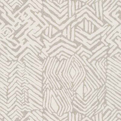 Kravet Wallcovering Kravet Design W3739 116 W3739-116 RONALD REDDING W3739.116 White CORK - 100% Modern Geometric Designs Cork and Mica Wallpaper 