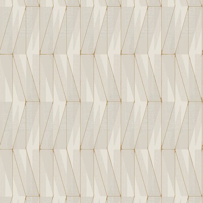 Kravet Wallcovering Kravet Design W3763 11 W3763-11 W3763.11 Gold PAPER - 100% Modern Geometric Designs 