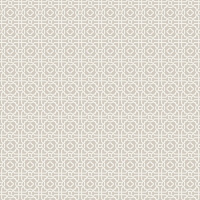 Kravet Wallcovering Kravet Design W3782 106 W3782-106 W3782.106 White PAPER - 100% Lattice and Trellis Wallpaper 