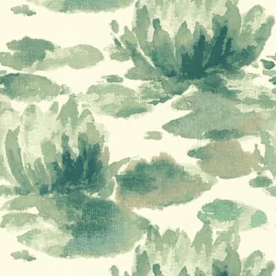Kravet Wallcovering Kravet Design W3795 3 W3795-3 CANDICE OLSON COLLECTION W3795.3 Green NON WOVEN - 100% Watercolor and Abstract 