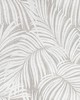 Kravet Wallcovering LEAF PAPERWEAVE SILVER